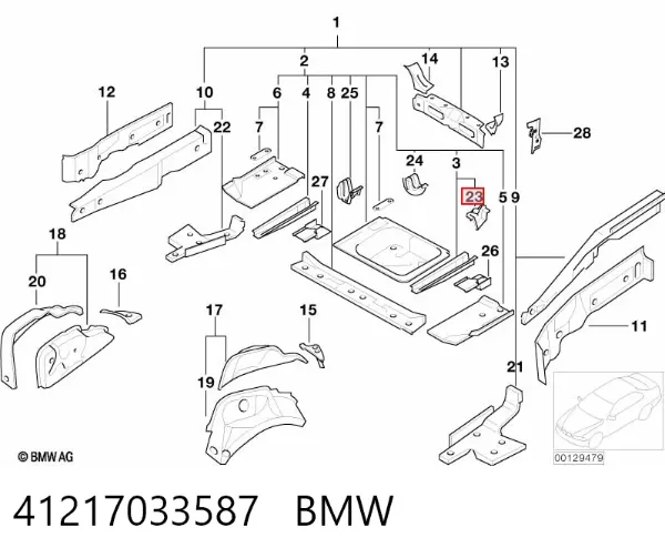  41217033587 BMW