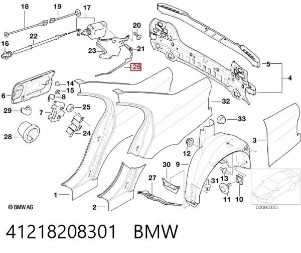  41218208301 BMW