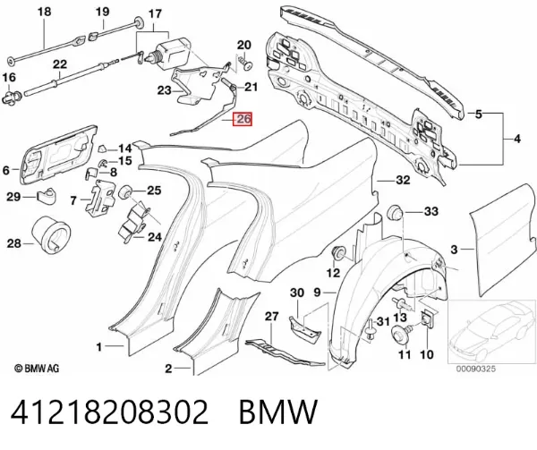  41218208302 BMW