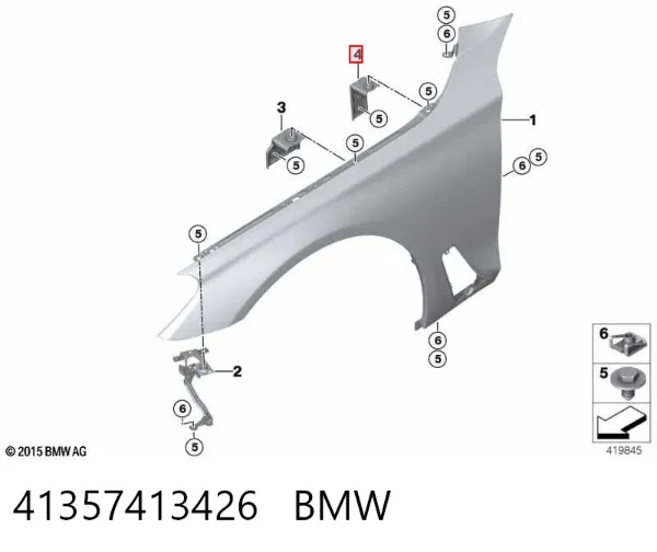  41357413426 BMW