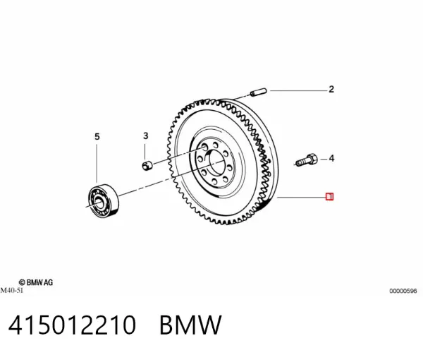 Маховик 415012210 BMW