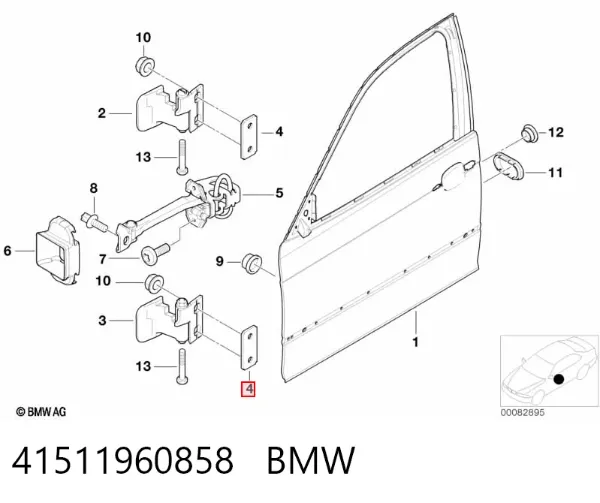  41511960858 BMW
