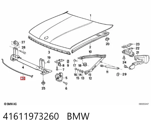  41611973260 BMW