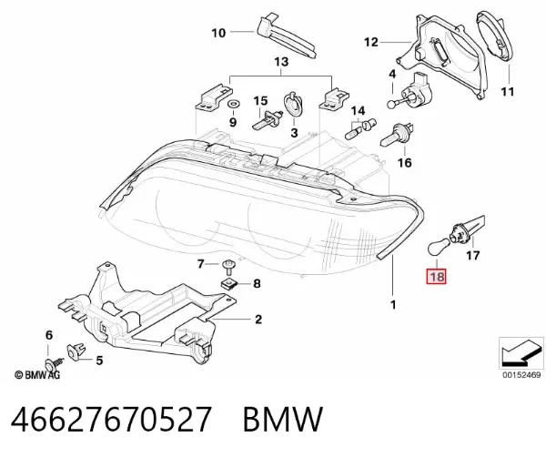  46627670527 BMW