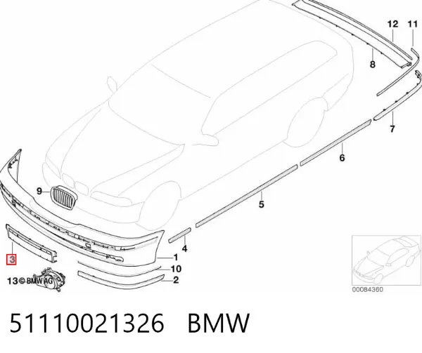  51110021326 BMW