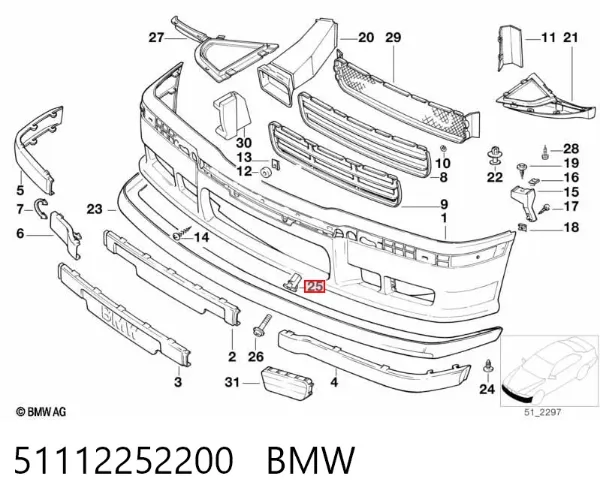  51112252200 BMW