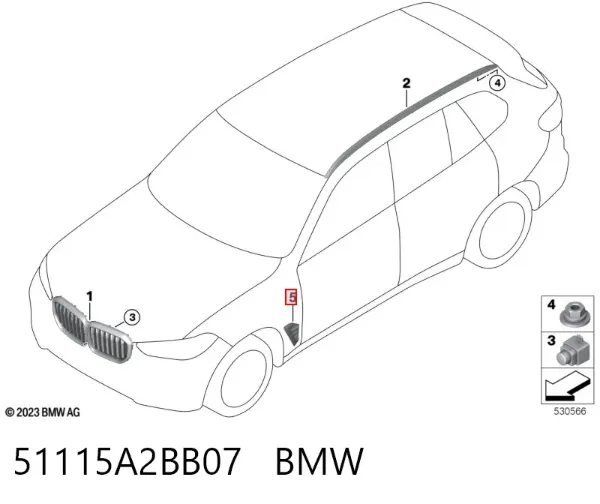  51115A2BB07 BMW