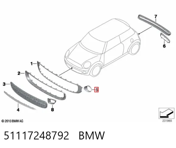  51117248792 BMW