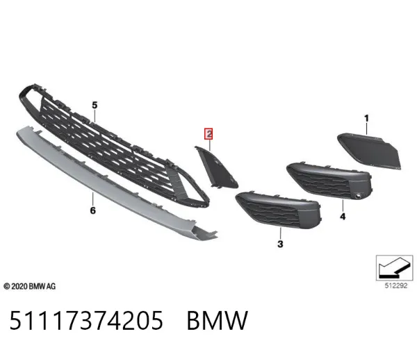  51117374205 BMW