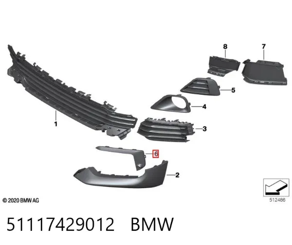  51117429012 BMW