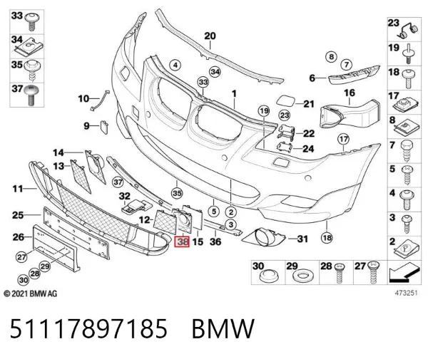  51117897185 BMW
