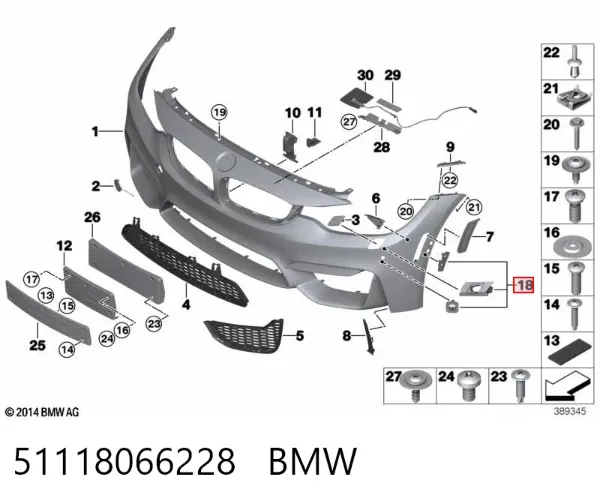  51118066228 BMW