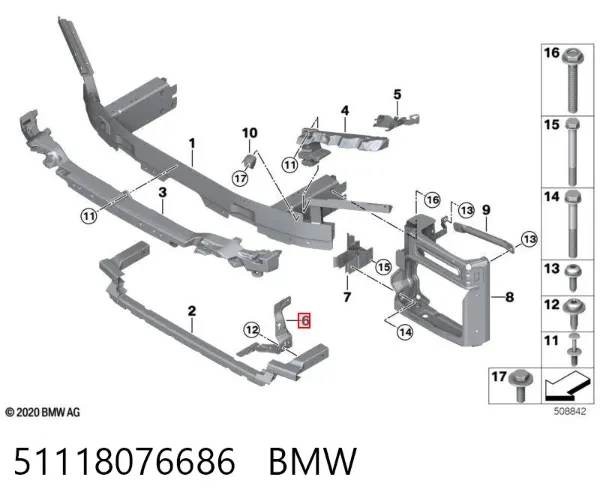  51118076686 BMW