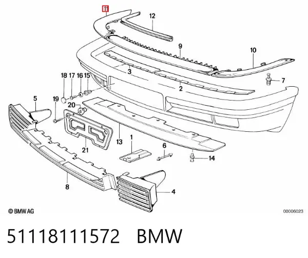  51118111572 BMW
