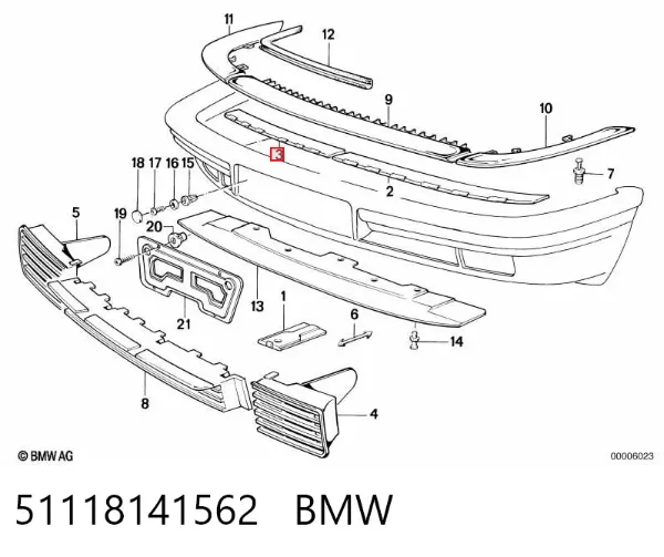  51118141562 BMW