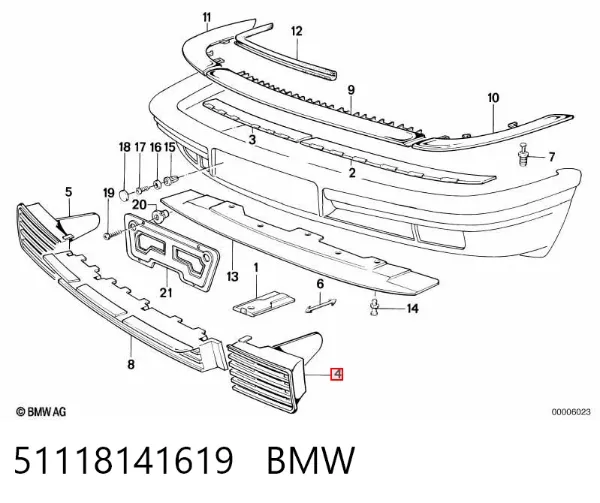  51118141619 BMW