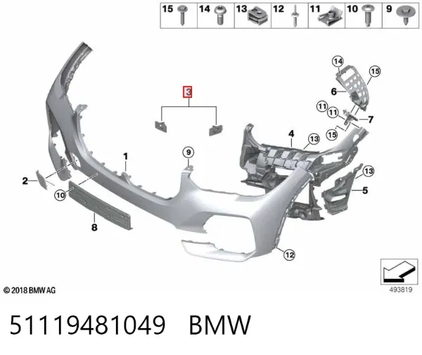  51119481049 BMW