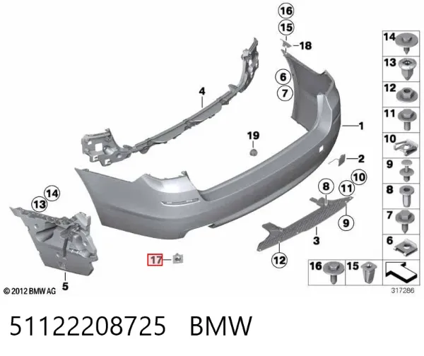  51122208725 BMW