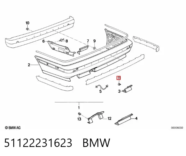  51122231623 BMW