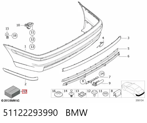  51122293990 BMW