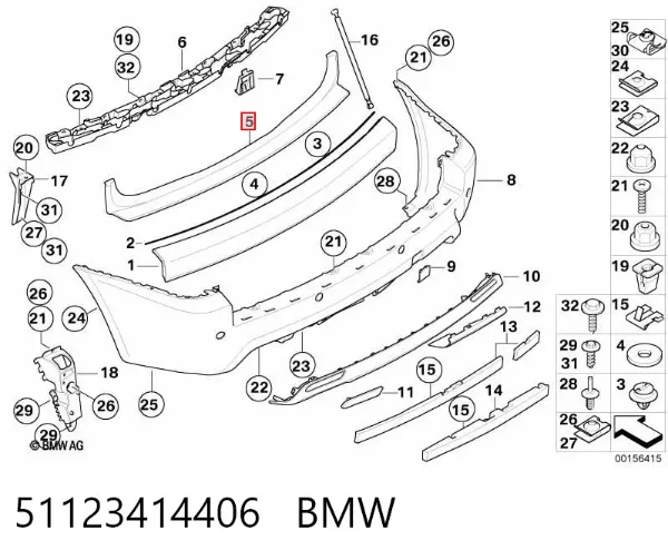  51123414406 BMW