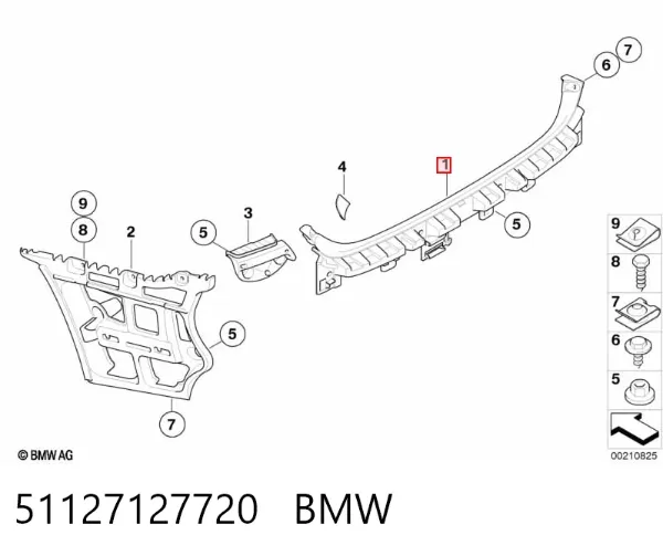  51127127720 BMW