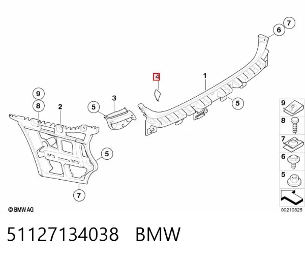  51127134038 BMW