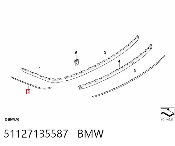  51127135587 BMW
