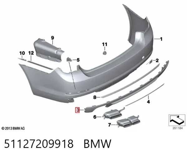  51127209918 BMW