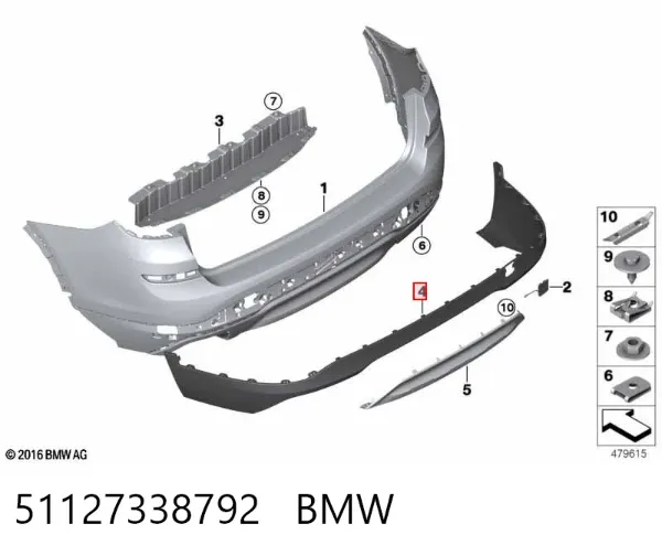  51127338792 BMW