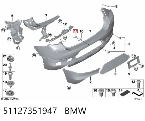 51127351947 BMW