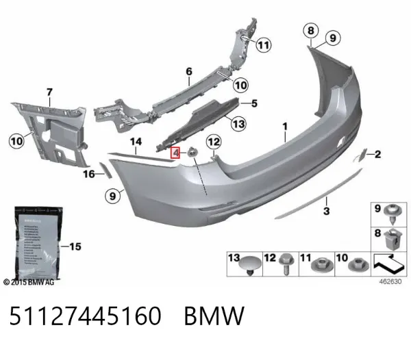  51127445160 BMW