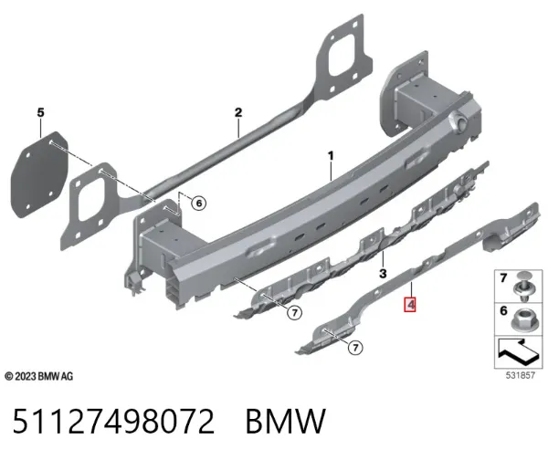  51127498072 BMW