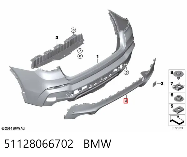  51128066702 BMW