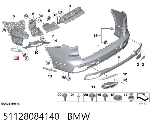  51128084140 BMW