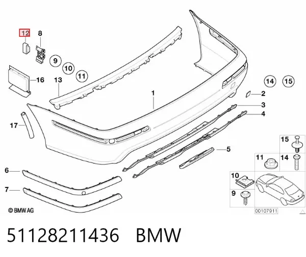 51128211436 BMW