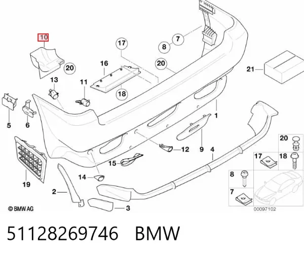  51128269746 BMW