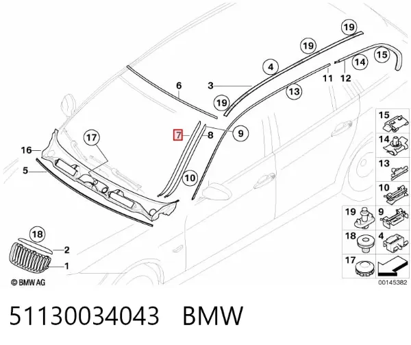  51130034043 BMW