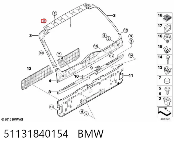  51131840154 BMW