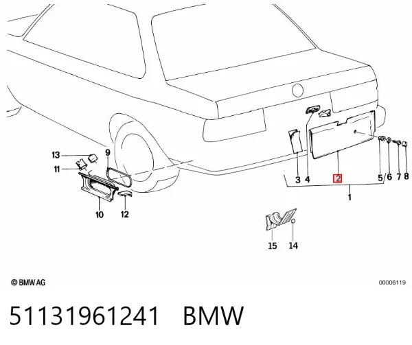  51131961241 BMW