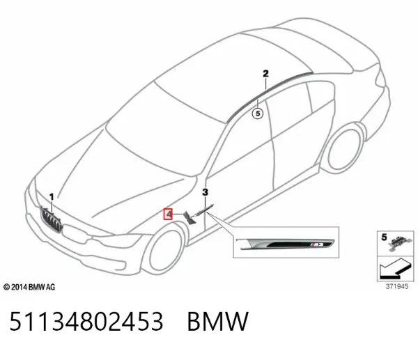 51134802453 BMW