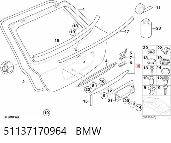  51137170964 BMW