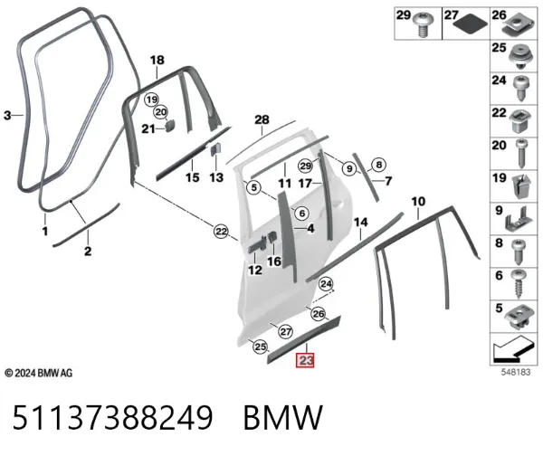  51137388249 BMW