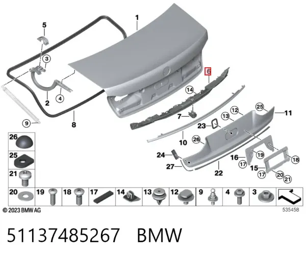  51137485267 BMW
