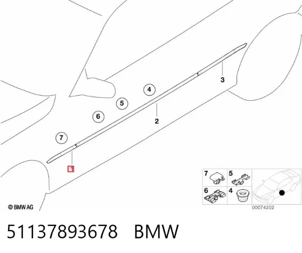  51137893678 BMW