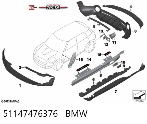  51147476376 BMW