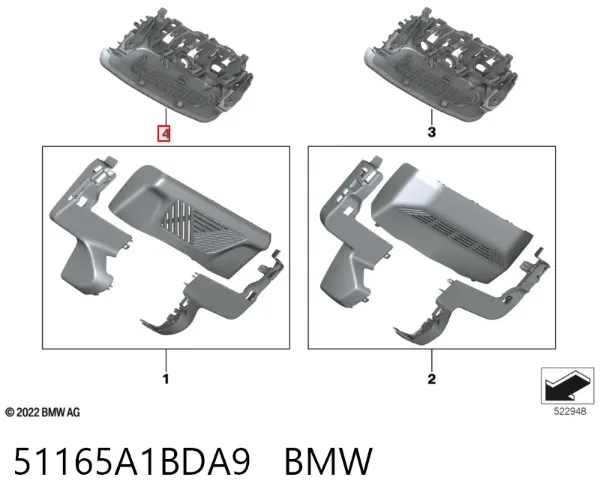  51165A1BDA9 BMW