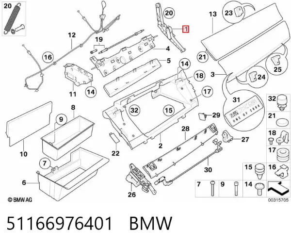  51166976401 BMW