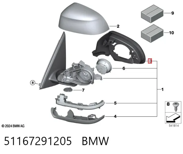  51167291205 BMW