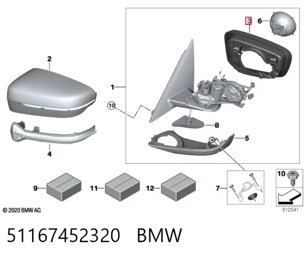  51167452320 BMW